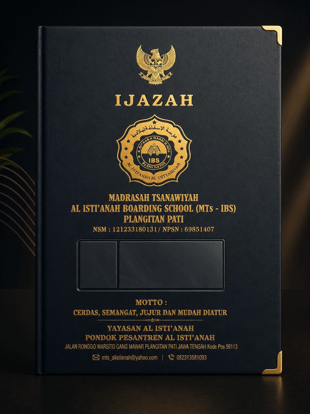 Map Ijazah Custom